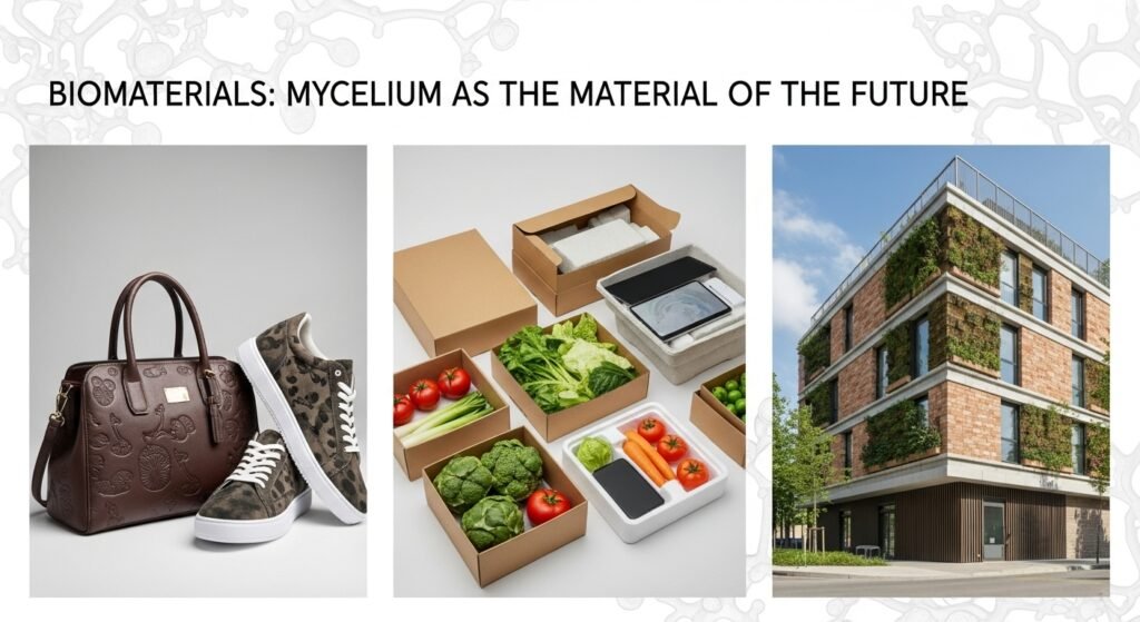 Biomateriales: El Micelio como Material del Futuro