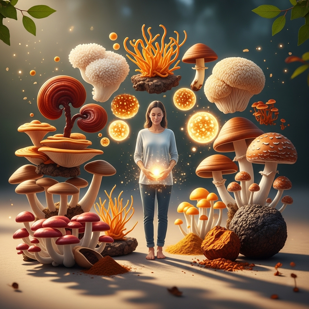 Hongos medicinales que ayudan en la recuperación hormonal tras cirugía uterina